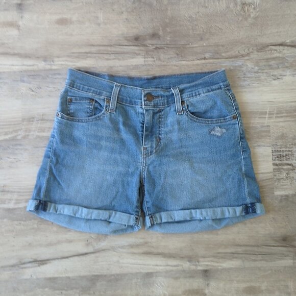 Levi's Mid-Length Jean Shorts - Picture 2 of 5